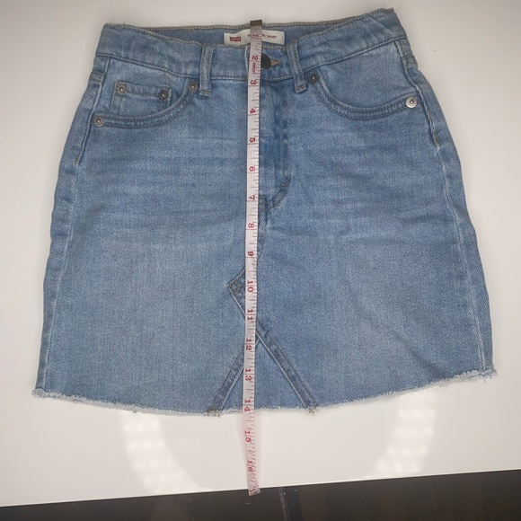 Levi’s girl high rise skirt size 10 regular - Picture 6 of 8